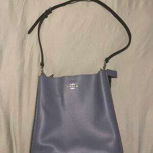 Coach Mollie Bucket Bag Blue and Black